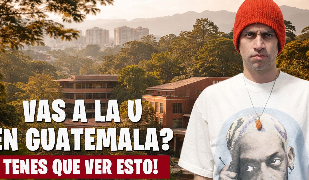 Si vas a la U en Guate, si o si tenes que hacer 1 de estas 2 cosas